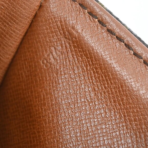 LOUIS VUITTON Chantilly PM Shoulder Bag Monogram Leather Brown - Picture 13 of 16